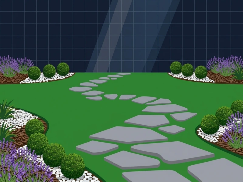 Exemple de jardin après entretien